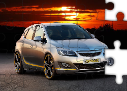 Opel, Astra IV, Tuning, Zachód, Słońca