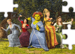 Shrek, Fiona, Królewny