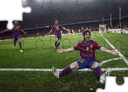 Lionel Messi, Barcelona, Radość