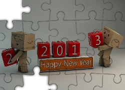 Happy, New Year, 2013, Danbo