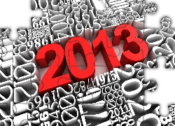 Nowy, Rok, 2013, Grafika