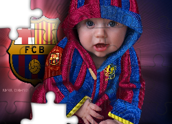 Dziecko, FC Barcelona, Piłka, Nożna, Kibic