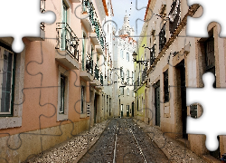 Lizbona, Portugalia, Uliczka