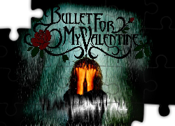 Bullet For My Valentine,twarz, ręce , nazwa zespołu