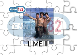 Blink 182,Lime, woda ,zdjęcie