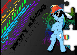 My Little Pony, Rainbow Dash, swag, 20% coller