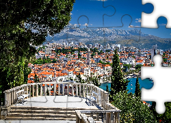 Split, Chorwacja, Panorama, Wybrzeże