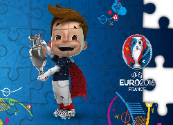 Maskotka, Euro2016, Francja