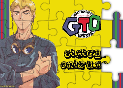 Great Teacher Onizuka, postać, napisy, logo, gogle