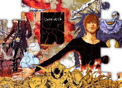 Death Note, książka, postacie, potwory