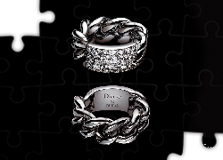 Dior, biżuteria, pierścionek