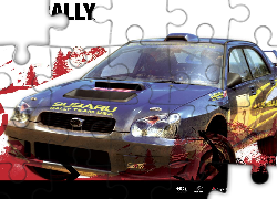 Richard Burns Rally, subaru, impreza, grafika, samochód