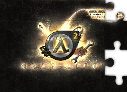 Half Life 2, klucz, ręka, logo