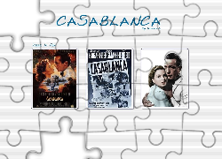 Casablanca, okładki, filmu, tytuł