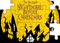 Film animowany, Miasteczko Halloween, The Nightmare Before Christmas, Straszne, Domy