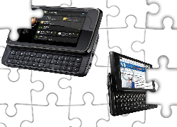 Nokia N900, Wyświetlacz, Czarny, Profil