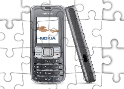 Nokia 3109, Szara, Bok