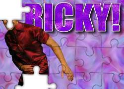 Ricky Martin, Bordowa, Koszula