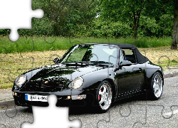 czarne, Porsche 993
