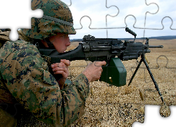 M249 SAW, Żołnierz