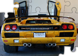 Tył, Lamborghini Diablo SV