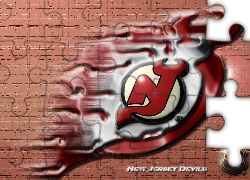 Logo, Drużyny, NHL, New Jersey Devils