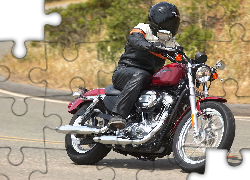 Harley Davidson Sportster XL883R, Kask