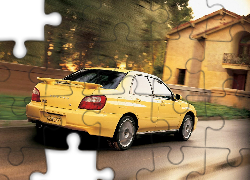 Żółte, Subaru Impreza
