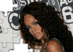 Rihanna, Ciemne, Włosy