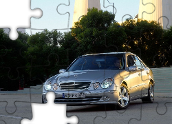 Srebrny, Mercedes E-klasa, AMG