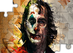 Grafika, Mężczyzna, Aktor, Joaquin Phoenix, Film, Joker, 2019