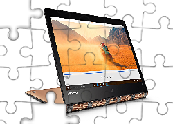 Laptop, Lenovo Yoga 900 Business Edition, Białe Tło