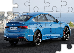 Niebieskie, Audi S5 Sportback