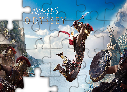 Plakat, Gra, Assassins Creed Odyssey, Alexios