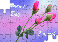 Róże, Dzień Kobiet