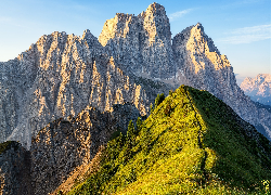 Góry, Dolomity, Szczyt, Monte Pelmo, San Vito di Cadore, Włochy
