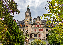 Zamek Ramholz, Drzewa, Schluchtern, Niemcy
