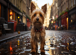Yorkshire terrier, Ulica