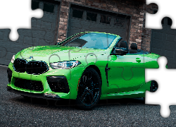 BMW M8, Zielony, Kabriolet