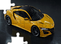 Żółta, Acura NSX, 2020