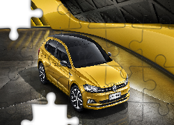 Żółty, Volkswagen Polo Plus, 2019