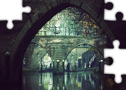 Kanały, Rzeka, Most, Amsterdam