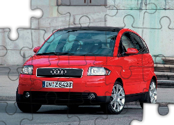 Czerwone, Audi A2, Przód