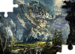 Zamek, Postacie, Fantasy