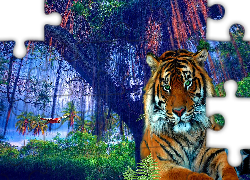 Tygrys, Dżungla