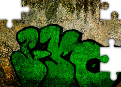 Zielone, Graffiti