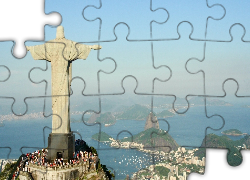 Brazylia, Rio De Janeiro, Posąg, Pomnik Jezusa Chrystusa