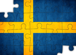 Flaga, Państwa, Szwecja