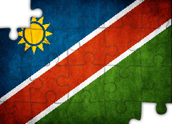 Flaga, Państwa, Republika Namibii