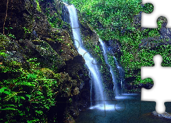 Wodospad, Maui, Hawaje